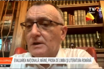 Evaluarea Națională începe marți cu proba scrisă la română. Ministrul Educației, Sorin Cîmpeanu, la TVR 2: Rezultatele vor fi afectate de caracterul atipic al acestui an