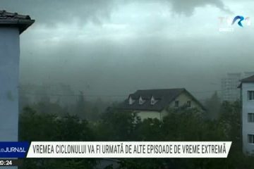 După coduri roșii și portocalii, vremea se încălzește. Riscul fenomenelor meteo extreme rămâne