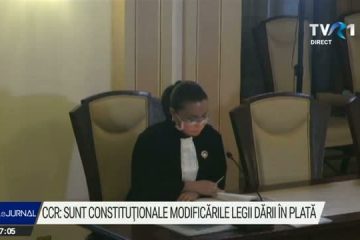 Modificările aduse legii privind darea în plată sunt constituţionale