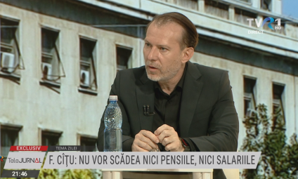 Premierul Florin Cîțu, la TVR: Nu voi aștepta după Parlament să se hotărască. V-am dat soluția – guvernul își va asuma reformele. Vă garantez – nici pensii nu scad, nici salarii