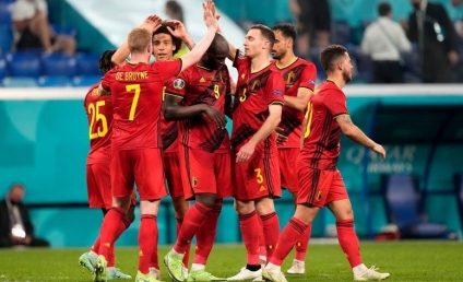 EURO 2020 | Belgia a încheiat grupa cu un succes: 2-0 împotriva Finlandei. Danemarca s-a calificat în optimi, după 4-1 cu Rusia