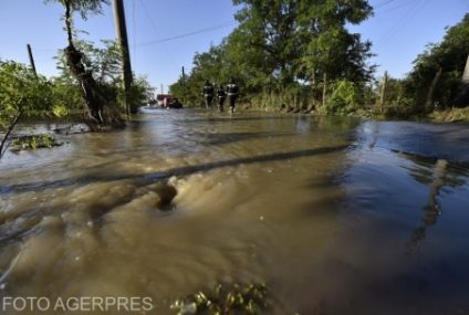 INHGA: Avertizări Cod portocaliu şi Cod galben de inundaţii în şase bazine hidrografice şi pe râurile din Dobrogea