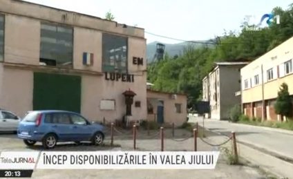 Încep disponibilizările în Valea Jiului. Sute de mineri și energeticieni renunță la locurile de muncă