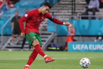 EURO 2020: Cristiano Ronaldo a egalat recordul mondial de goluri internaţionale, cu 109 înscrise pentru Portugalia