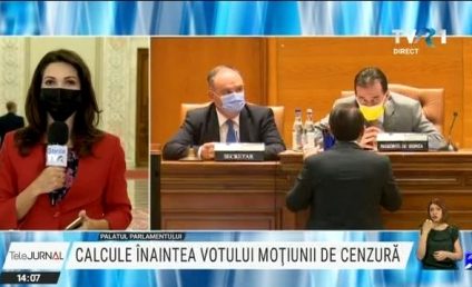 Moțiunea de cenzură va fi supusă votului marți, în Parlament. Calcule și previziuni