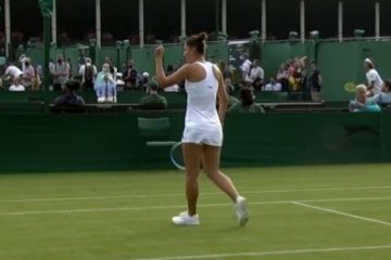 Irina Begu s-a calificat în turul doi la Wimbledon,  după ce a fructificat a cincea minge de meci în confruntarea cu o americancă venită din calificări