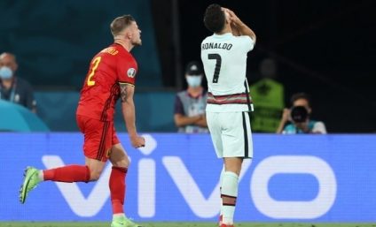 EURO 2020 | Belgia a învins campioana europeană Portugalia (1-0) şi s-a calificat în sferturi. Olanda, eliminată surprinzător de Cehia, cu 2-0