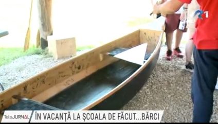 Apele Unite ale României – vâslim pentru comunități durabile. Școlari din România și Republica Moldova vor construi o canotcă