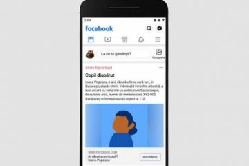 Facebook lansează un sistem de alertă pentru a ajuta la localizarea copiilor dispăruți din România