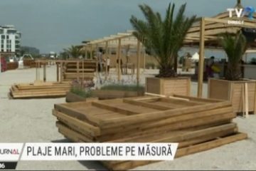 Plaje mari, probleme pe măsură, în urma lucrărilor de extindere de pe litoral