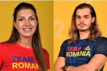 Mădălina Bereş şi Robert Glinţă, purtătorii de drapel ai echipei României la JO de la Tokyo
