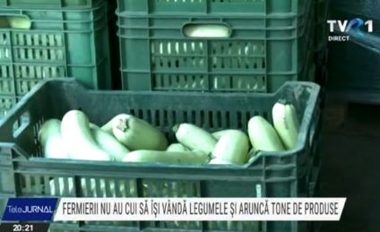 Fermierii din Olt nu au cui să-și vândă legumele și le donează sau le aruncă cu tonele. Asociațiile cer ajutorul Guvernului