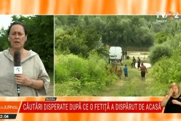 BUZĂU | O fetiță de 5 ani a dispărut de acasă. Peste 140 de polițiști și jandarmi, dar și un elicopter, participă la operațiunea de căutare. Copila are dizabilităţi de dezvoltare şi nu răspunde când este strigată pe nume