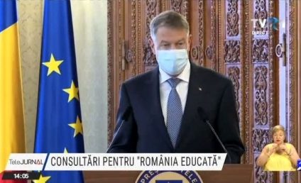 Președintele Klaus Iohannis, consultări pentru România Educată