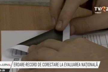 Eroare de corectare la Evaluarea Națională. O elevă din Galați a obținut nota 8,5 la Matematică, după ce inițial lucrarea ei a fost notată cu 3