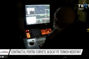 Contractul de aproximativ 1,6 miliarde de euro pentru corvetele Forțelor Navale, blocat pe termen nedefinit