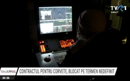Contractul de aproximativ 1,6 miliarde de euro pentru corvetele Forțelor Navale, blocat pe termen nedefinit