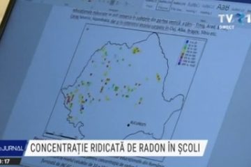 Concentrație ridicată de radon, un gaz radioactiv, în școli și grădinițe