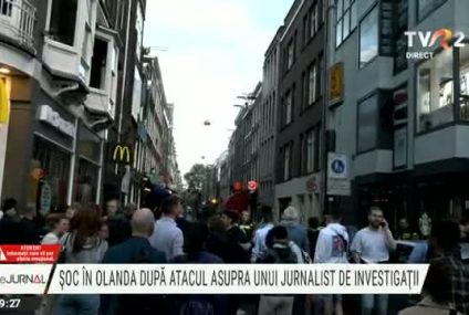 Șoc în Olanda după atacul asupra unui jurnalist de investigații. Peter de Vries este în stare gravă