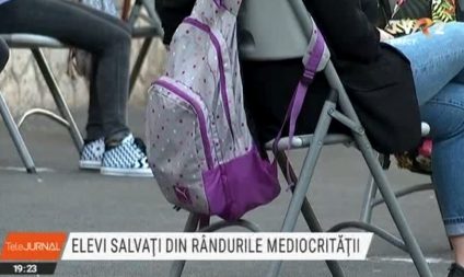 Elevi salvați din rândurile mediocrității: tinerii din medii defavorizate au primit meditații și consiliere individuală