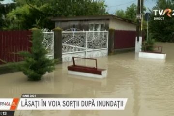 Sinistrații din Bilieşti, Vrancea, lăsați în voia sorții după viiturile devastatoare