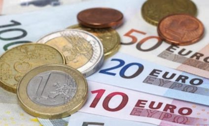 Euro a atins vineri un nou maxim istoric în raport cu leul. Cursul afişat de BNR: 4,9281