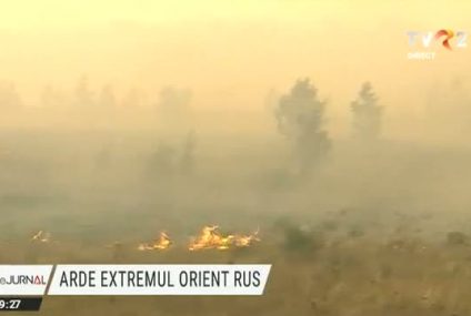 Incendii de proporții în Extremul Orient Rus