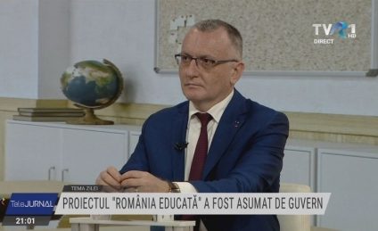 Sorin Cîmpeanu, ministrul Educației, la Tema Zilei: Primul bacalaureat pe sistem nou va fi în anul 2026. Care sunt pașii de implementare a proiectului România Educată