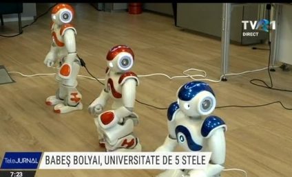 Universitatea Babeș-Bolyai, instituție de studii superioare de cinci stele. Predare cu roboți și ochelari virtuali