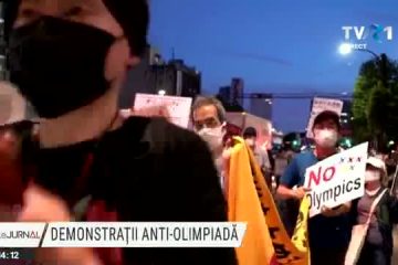 Noi demonstrații în Japonia împotriva desfășurării Jocurilor Olimpice în timpul pandemiei