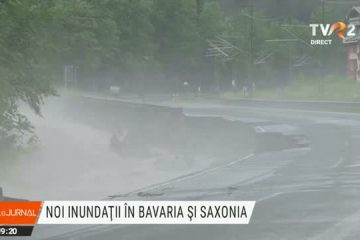 Stare de urgență în Bavaria din cauza inundațiilor. Ploi torențiale și în Austria, alunecări de teren în Turcia