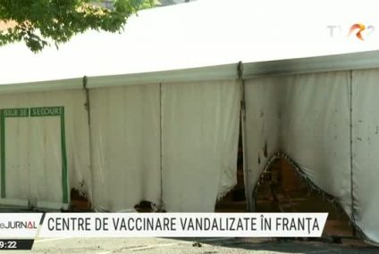 Franța: Centre de vaccinare devastate