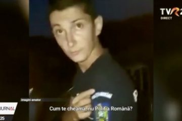 A îmbrăcat un tricou cu însemnele Poliției și a încercat să-i amendeze pe șoferi. Falsul polițist a fost ridicat în scurt timp de oamenii legii