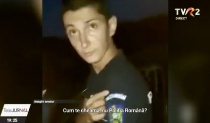 A îmbrăcat un tricou cu însemnele Poliției și a încercat să-i amendeze pe șoferi. Falsul polițist a fost ridicat în scurt timp de oamenii legii