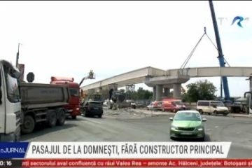 Pasajul de la Domnești, una dintre cele mai așteptate lucrări de infrastructură din jurul Capitalei, rămasă fără constructorul principal