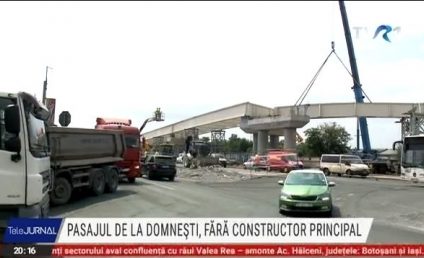 Pasajul de la Domnești, una dintre cele mai așteptate lucrări de infrastructură din jurul Capitalei, rămasă fără constructorul principal