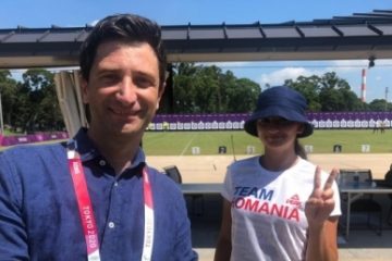 JO de la Tokyo, slalom printre reguli. Scurte povestiri de la comentatorii ivi ai TVR Monica Bucur și Cristi Mîndru şi de la producătorul Daniela Enăchescu