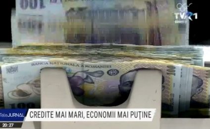 Împrumuturi mai mari de la bănci şi economii mai puţine. E risc de supraîndatorare, spun analiștii