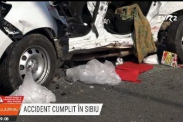 Tragedie rutieră în Sibiu, soldată cu patru morți