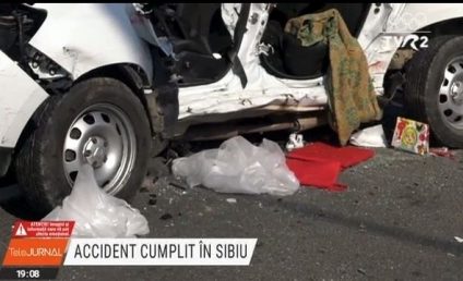 Tragedie rutieră în Sibiu, soldată cu patru morți