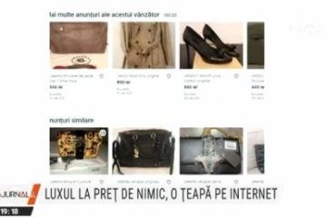 Țeapă pe internet, cu produse așa-zise de lux. Geantă de 1.000 de euro, vândută cu 100 de lei