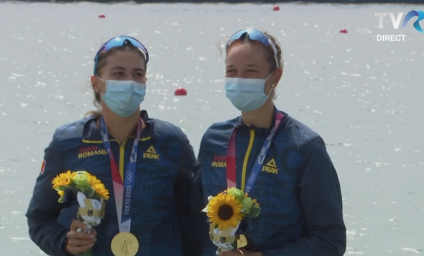 JO 2020 – Canotaj: Medalie de aur la Tokyo pentru Ancuţa Bodnar şi Simona Radiş, în proba de dublu vâsle feminin