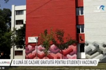 O lună de cazare gratuită pentru studenţii vaccinaţi ai Universităţii Tehnice Gheorghe Asachi din Iaşi