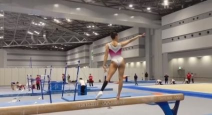 JO TOKYO 2020 | Glezna rezistă, Larisa va lupta pentru visul său! Larisa Iordache se antrenează pentru finala de la bârnă din 3 august