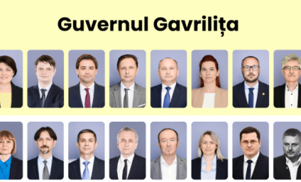 Premierul Republicii Moldova Natalia Gavriliţa a prezentat echipa guvernamentală