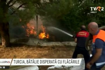 Atena, sub fumul gros al incendiilor masive de vegetație. Focul a ajuns în suburbii. Bătălia disperată cu flăcările continuă și în Turcia