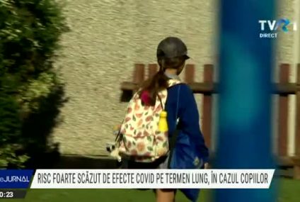 Risc foarte scăzut de efecte COVID pe termen lung în cazul copiilor. Simptomele cele mai frecvente: durerile de cap, oboseala, durerile în gât și pierderea mirosului. Nu au fost depistate afecțiuni neurologice grave