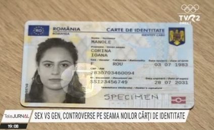 Sex versus gen – controverse pe seama noilor cărți de identitate