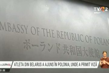 Atleta din Belarus care a refuzat să se întoarcă în ţară după participarea la Jocurile Olimpice de la Tokyo a sosit în Polonia