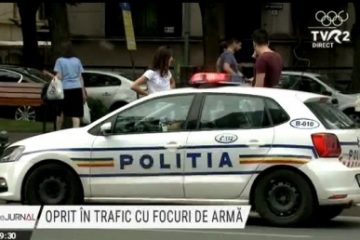 Şofer fără permis, băut și drogat, oprit de polițiștii din Constanța, cu focuri de armă